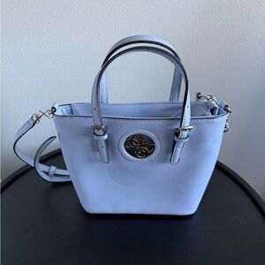 Guess Stylish Blue Handbag